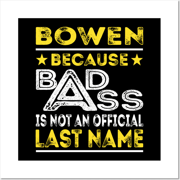 BOWEN Wall Art by Middy1551